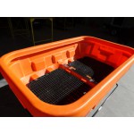 Distribuidor de fertilizantes com duplo disco